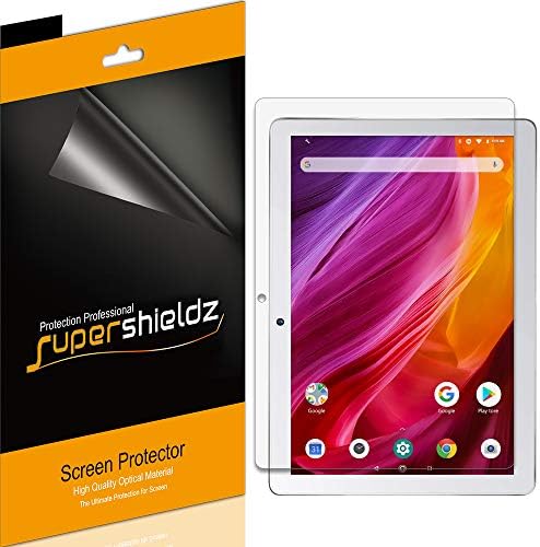 (3 опаковки) Supershieldz Проектирана за таблети Dragon Touch K10 и Notepad K10 с 10.1-инчов защитен екран със защита от отблясъци и отпечатъци от пръсти (матиран)