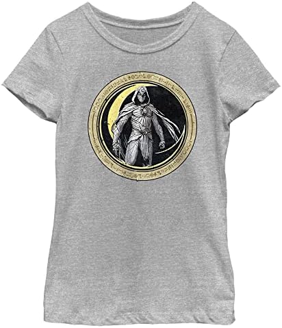 Тениска с емблемата на Лунната Рицар Marvel гърлс Moon Knight Circle