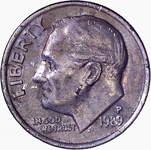 1989 P Панаир 10 цента Рузвелт