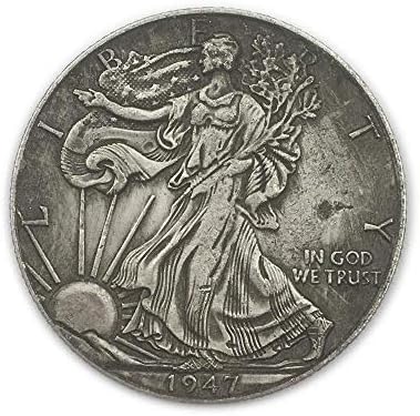 Щампована американската Безплатна Монета Global Lord 1947 г. 31 мм Мемориал Монета Micro CollectionCoin Collection Възпоменателна Монета
