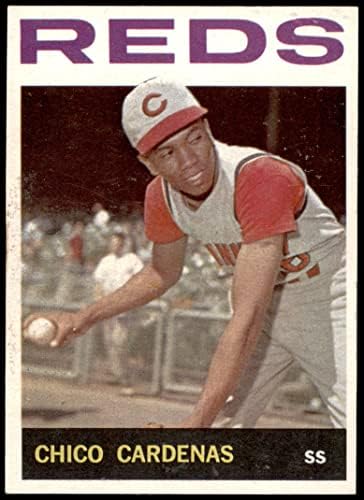 1964 Topps # 72 Лео 'Чико' Карденас Синсинати Редс (Бейзболна картичка) EX/MT Maya