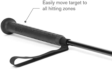 SKLZ Hitting Stick Swing Trainer Select за софтбол с ударопоглъщащ дръжка, 52 инча, Черен