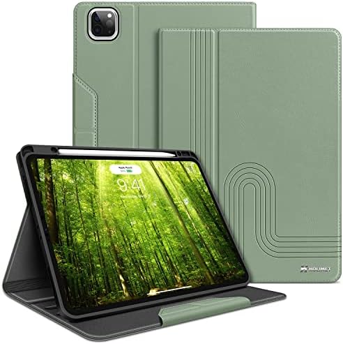 Калъф HOLIMET за iPad Pro 12,9 2022 6-ти/5-ти/4-ти/от 3-то поколение 2020 2021 2018 г., с Притежател на Молив, устойчив на удари Калъф-Награда за iPad Pro 12,9 инча, Автоматичен режим на заспиван?