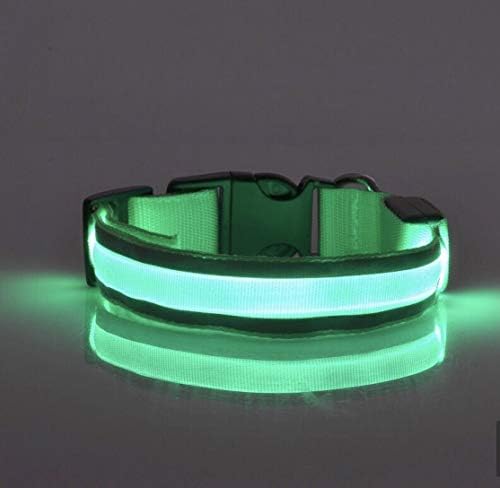 Отразяваща акумулаторна батерия USB-яка с подсветка (Средно, зелен)
