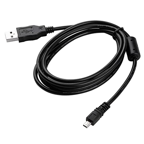 USB кабел PDEEY UC-E6, Смяна на зарядно устройство за Nikon Coolpix L830 S3300, фотоапарат Fujifilm, (Mini 8P, 3,3 метра)