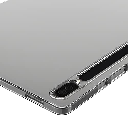 Galaxy Tab S8 Ultra 14,6-инчов Прозрачен калъф, тънък дизайн Puxicu, Гъвкав Мек Защитен калъф от TPU за Samsung Galaxy Tab S8 Ultra 14,62022 година на издаване (модел: SM-X900 / SM-X906), таблет, прозрачен