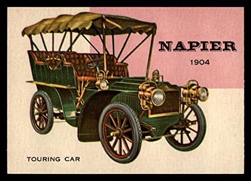 1954 Topps 104 Туристически автомобил Napier 1904 (Карта) NM /MT