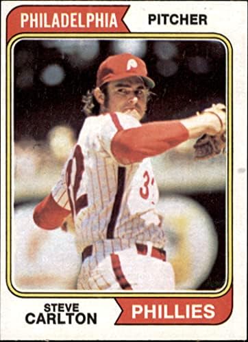 1974 Topps # 95 Стив Карлтън Филаделфия Филис (Бейзболна картичка) VG/БИВШ Филис