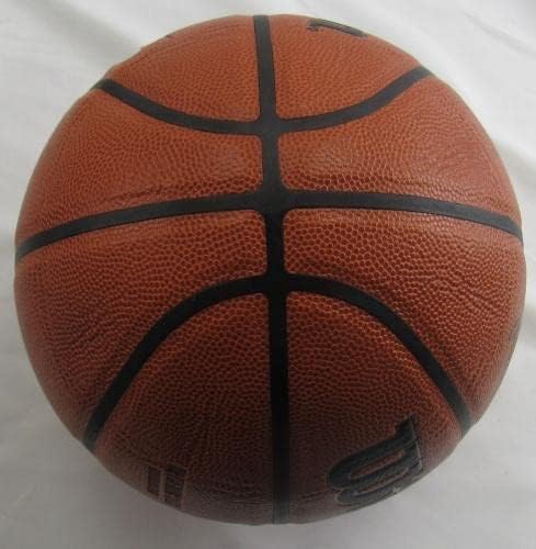 Баскетболна топка Кевин Гарнет с Автограф на Уилсън NBA Basketball w/Insc PSA/DNA 1C8851 - Баскетболни топки с автограф