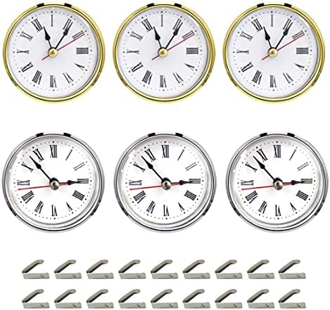 Детайли часа SHOSKY 6pcs за форми от смола за часа, Подробности за часа, за форми от Епоксидна смола за леене часа