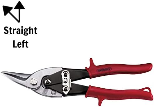 Самолетни Ножици за рязане на калай Teng Tools - Направо / Наляво Парче, Ножици За рязане на калай с високо лост - 492 W
