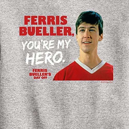 Hybrid облекло - Ferris Bueller's Day Off - Ferris My Hero - Руното hoody с високо воротом за деца и младежи