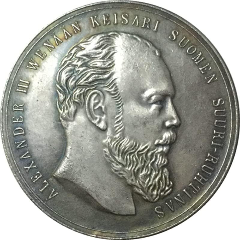 Руската Медал на Антични Монети Монета Ръчно изработени 45 мм