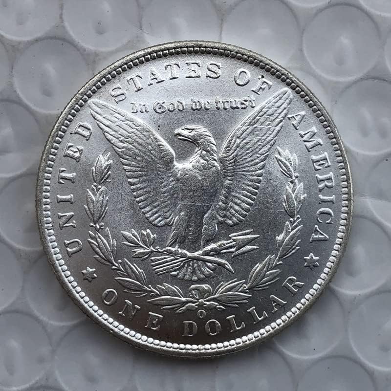 1904O Издание на Американската Монета Морган Сребърен Долар Месинг със сребърно покритие Старинни Занаяти Чуждестранни Възпоменателни монети