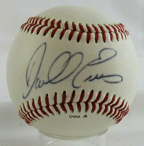 Дарел Еванс Подписа Автограф Diamond Baseball B114 - Бейзболни Топки с Автографи