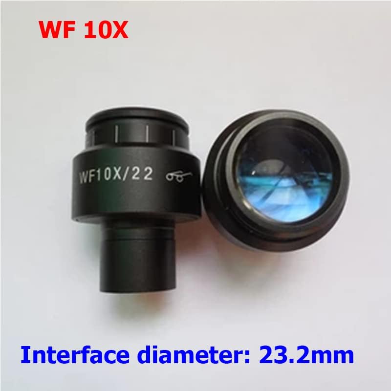 Комплект аксесоари за микроскоп, за Възрастни, Размер 10x LCD фокусиращ микроскоп/Лабораторни консумативи за окуляров микроскоп (Цвят: WF10X22)