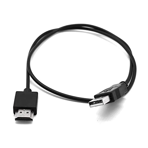 USB кабел-HDMI Кабел конвертор USB 2.0 Male-HDMI Male, Тел Зарядно устройство за HDTV, PlayStation3, сателитна конзоли, Blu-Ray плеър, и т.н. (1,64 метра)