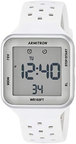 Часовници Armitron Sport Унисекс 40/8417 с Цифрово Хронограф На Силиконовом ремешке