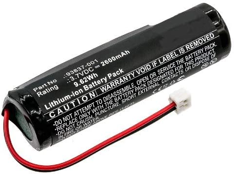 Батерия за цифров бръснач Synergy, съвместим с бръснач Wahl 8504L, (литиево-йонна, 3,7 В, 2600 mah) голям капацитет, подмяна на батерията Wahl 93837-001