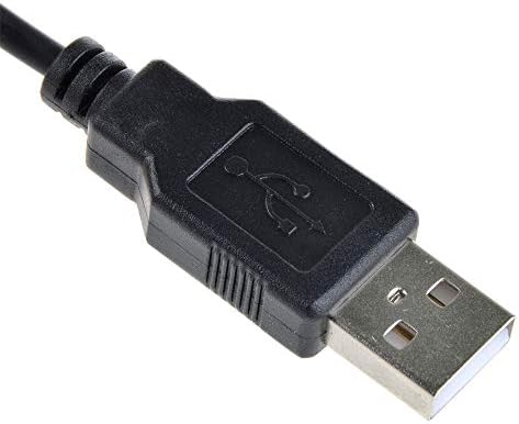 Hamzysexy USB Кабел за зареждане КОМПЮТЪР Зарядно за лаптоп захранващ Кабел Съвместим с Зареждащата станция Energizer 3X Wii U Модел PL8507 Система за таксуване PL-8507 Wiiu