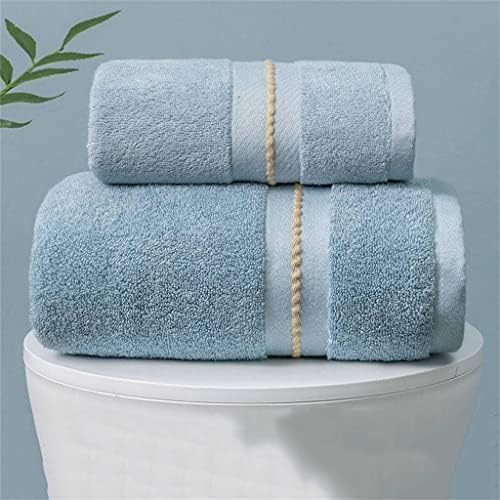 Кърпи за баня SLYNSW за домашно хотел От памук с вода и гъст Кърпа За мъже и жени, увит в кърпа за двойки (Цвят: 3 бр., Размер: 75x34 см + 160 * 80 см)