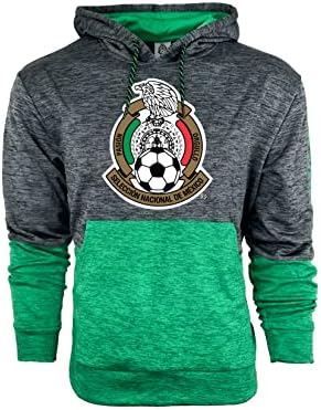 Icon Sports Мъжки Пуловер с качулка FMF Mexico National Football Team