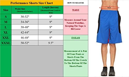 Мъжки Спортни къси Панталони DARESAY с джобове, Панталони за активни тренировки - 5 опаковки