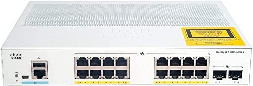 C1000-16T-E-2G-L Нов мрежов комутатор Cisco, 16 порта Gigabit Ethernet