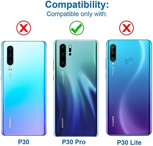 Подмяна на стъклен обектив на задната камера MMOBIEL е Съвместима с Huawei P30 Pro 2019 - Вкл. Двупосочен лепило, Пинсети и Салфетка