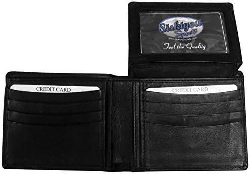 Кожен портфейл NHL, сгънат на две, Опаковани в Подарък кутия