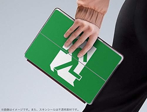 стикер igsticker за Microsoft Surface Go/Go 2 Ультратонкая Защитен Стикер за тялото Skins 000146 Зелен Знак за авариен изход