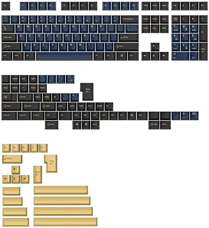 Ghost Judges GJ Blue Samurai Colorway Cherry PBT двойна подвижна клавиатура за mx stem Keyboard 60 65 87 104 gh60 xd64 xd68 bm60 bm65 (GJ BSam Keycap x1)
