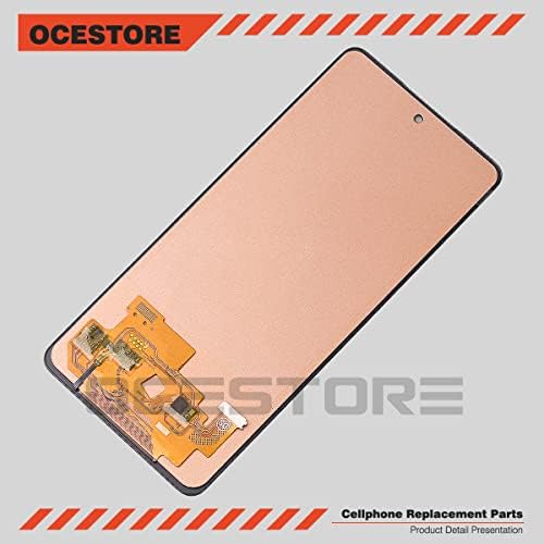 OCESTORE Смяна на LCD дисплей, Дигитайзер, Тъч екран В Събирането на Ремонт е Съвместим с Galaxy а a53 5G A536 (Пръстови отпечатъци не работи)