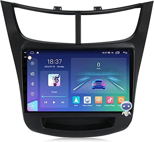 9 Android 12 радиото в автомобила на C. hevrolet Sail 2015-2018 с GPS Navi Поддържа Carplay Android Автомобилен Bluetooth, WiFi 4G DAB + Управление на волана волана RDS-Рефлексен линк БДС, H7