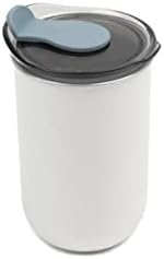10 УНЦИИ HYETTST многоцветен кафеена чаша с вакуумна изолация от неръждаема Стомана 304 (бяла)