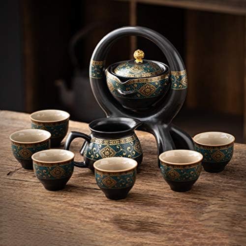 XWOZYDR Полуавтоматични Чай Комплект за Шлайфане на Керамичен камък, творчески Чай Кунг-фу от Чаено Сервиза, за да проверите За Творческа Чаена церемония