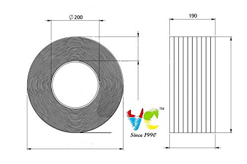 Ролка за връзване на машината VIJAYCO Бял 1/2 - 12 мм - 6600'