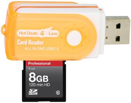 Високоскоростна карта памет 8GB Class 10 SDHC Team 20 MB / s. Най-бързата карта на пазара за видеокамера Panasonic NV-GS85 PV-GS320. В комплекта е включен и безплатен високоскоростен USB адаптер. Идва с.