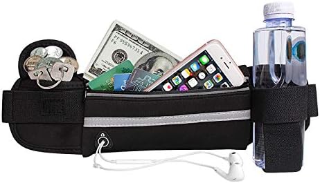 MUOSFY Чанта за джогинг, Поясная чанта за джогинг, Тренировъчен Джоб-колан, за джогинг, за 6,9 см, следващият Телефон