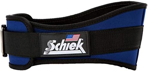 Найлонов 6-инчов колан за вдигане на тежести Schiek Sports 2006 - Поддържащ колан за пауэрлифтинга - Сверхпрочный