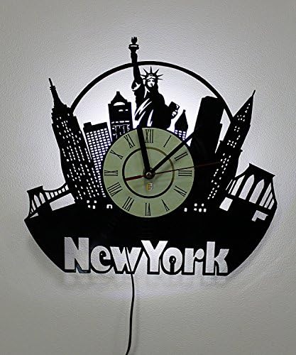 Стенен Лампа Ню Йорк дизайн, Функция Нощно Осветление, Оригиналния Декор на Дома, монтиран на стената Лампа, Идеален подарък