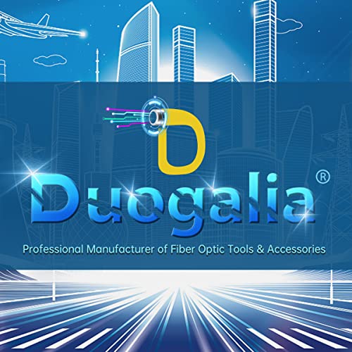 Duogalia 100 Опаковки на Оптични Конектори ST Кабел-Адаптер Бочкообразный Конектор ST към Стената ST Fiber Connector Однорежимный, Жълта Капачка