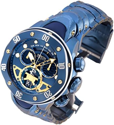Мъжки часовник Invicta 54mm Reserve Kraken Swiss 8040.N с хронограф Blue Label (модел: 36334)