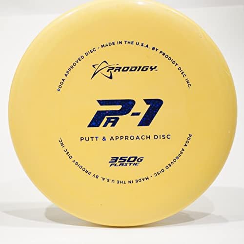 Стика за голф Prodigy PA-1 пластмаса (350 г) и диск за голф Approach, изберете цвят / тегло [Марка и точни цветове могат да се различават]