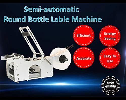 20-40 Бутилки/мин Машина за поставяне на етикети на кръгли бутилки 0,98 ~ 3,93 инча Машина за этикетирования бутилки Апликатор на Етикети за Кръгли бутилки от 100 W (110/60 Hz)
