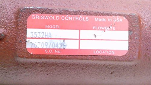 Griswold Controls 3532Ha, Клапан за регулиране на дебита, 1 Вътрешен Npt, 3532Ha
