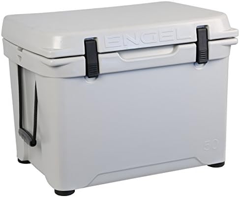 Engel Coolers ENG50 Cooler | 60 Can Високо-Издръжлив, Безшевни Въртящи Формованный Кутия за лед за Къмпинг, Лов и Риболов