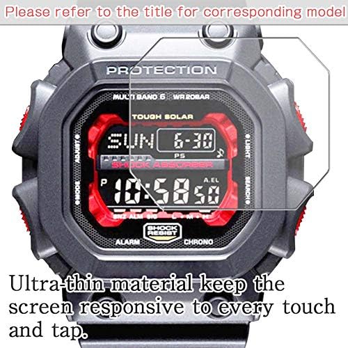Защитно фолио Puccy от 3 опаковки, съвместима със защитно фолио CASIO G-SHOCK G-001RF-9JF СЕРИЯ G001RF от TPU за смарт часа Smartwatch (не от закалено стъкло)