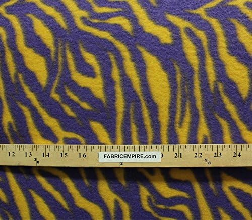Руното плат с принтом на противозачатъчни таблетки виолетово-жълт фон цвят зебра