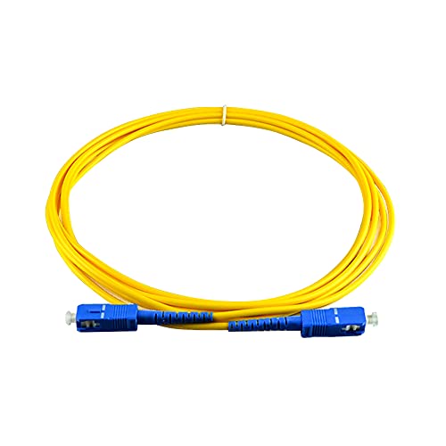 Двукомпонентен един режим оптичен кабел SC SC, Симплексный оптичен кабел SC/APC, 9/125 хм OS2 ХАЛОГЕННИ 2 м